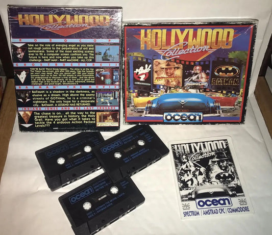 Hollywood Collection Big Box, ZX Spectrum by Ocean, WORKING Magretro