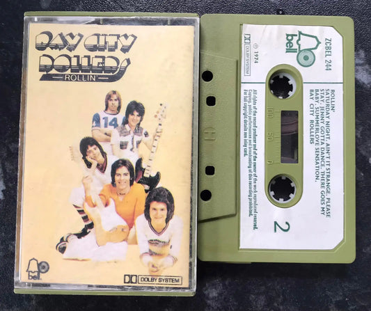 Bay City Rollers, Rollin' Album, BELL RECORDS, ZCBEL 244, Vintage Cassette Magretro