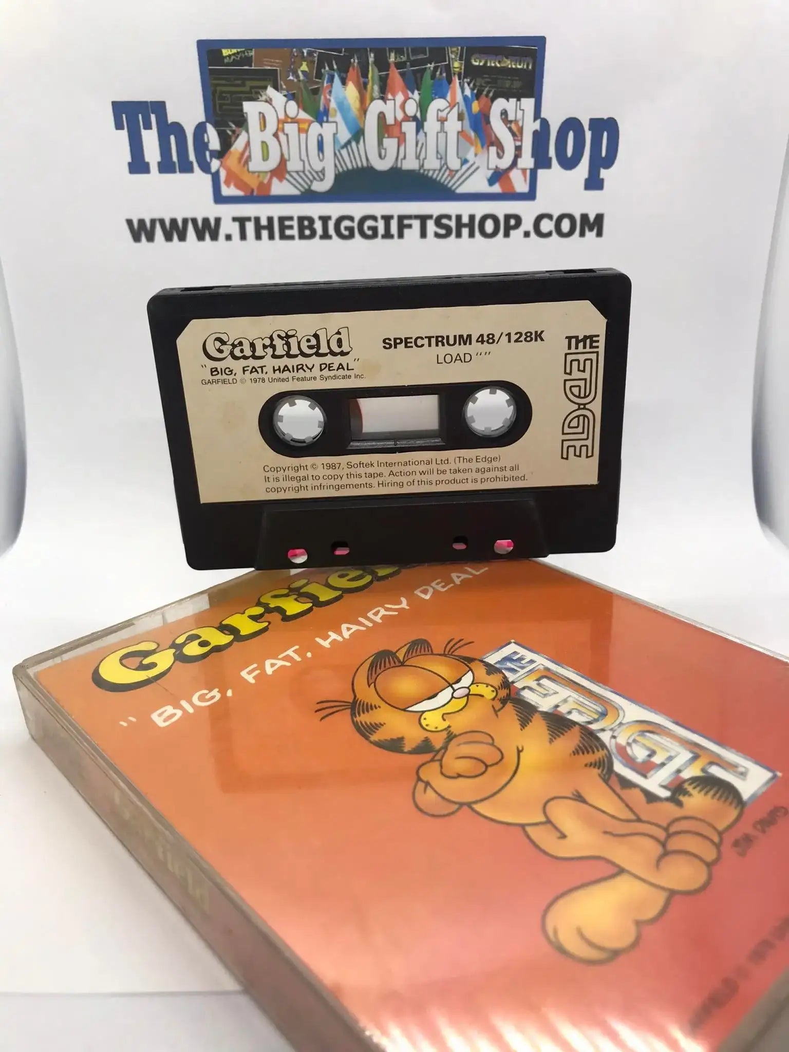 Garfield: Big, Fat, Hairy Deal (Tested Working), ZX Spectrum, The Edge Software Magretro