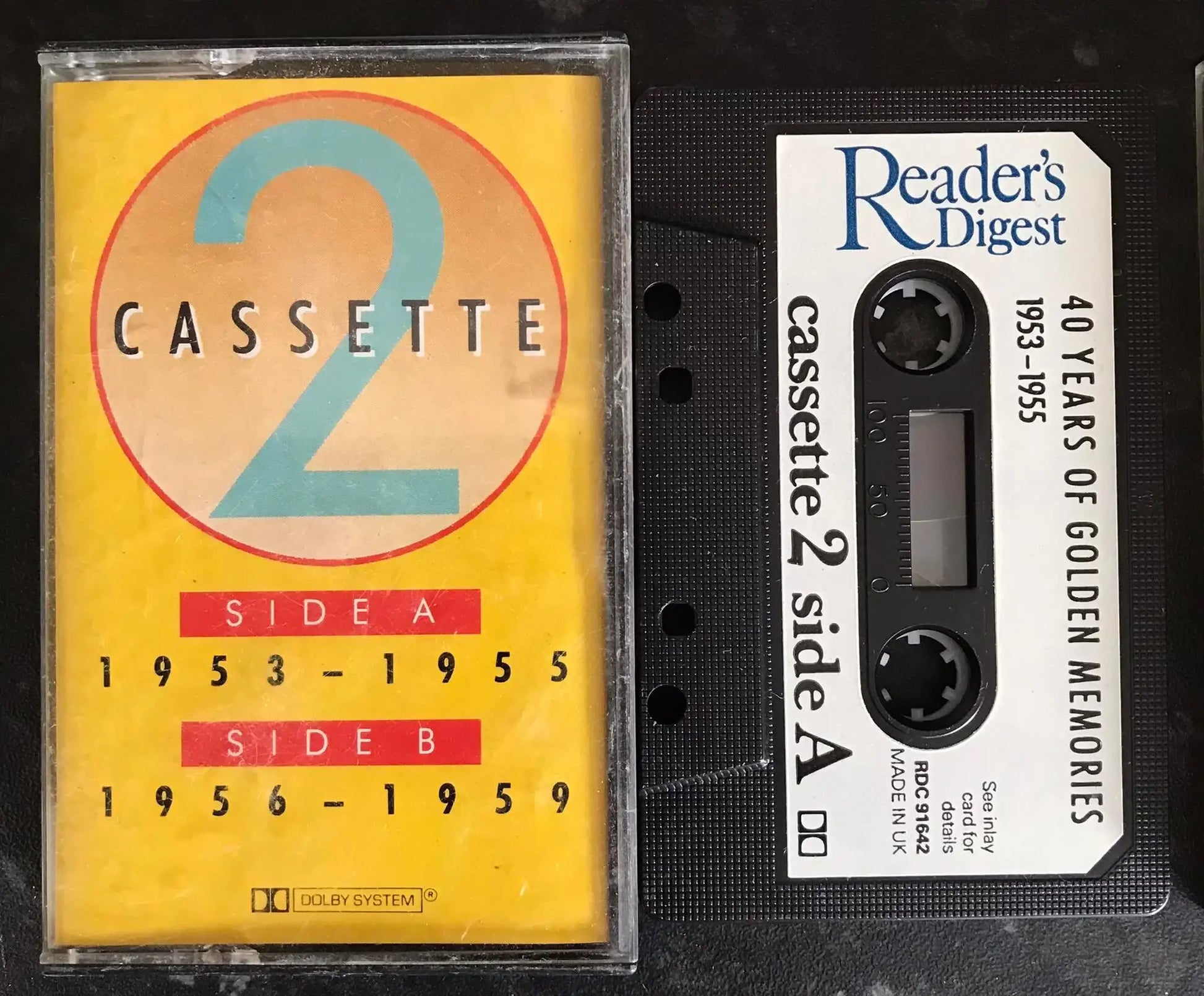 40 years of Golden Memories, Cassette 2, RDC 91642, Vintage Cassette Magretro