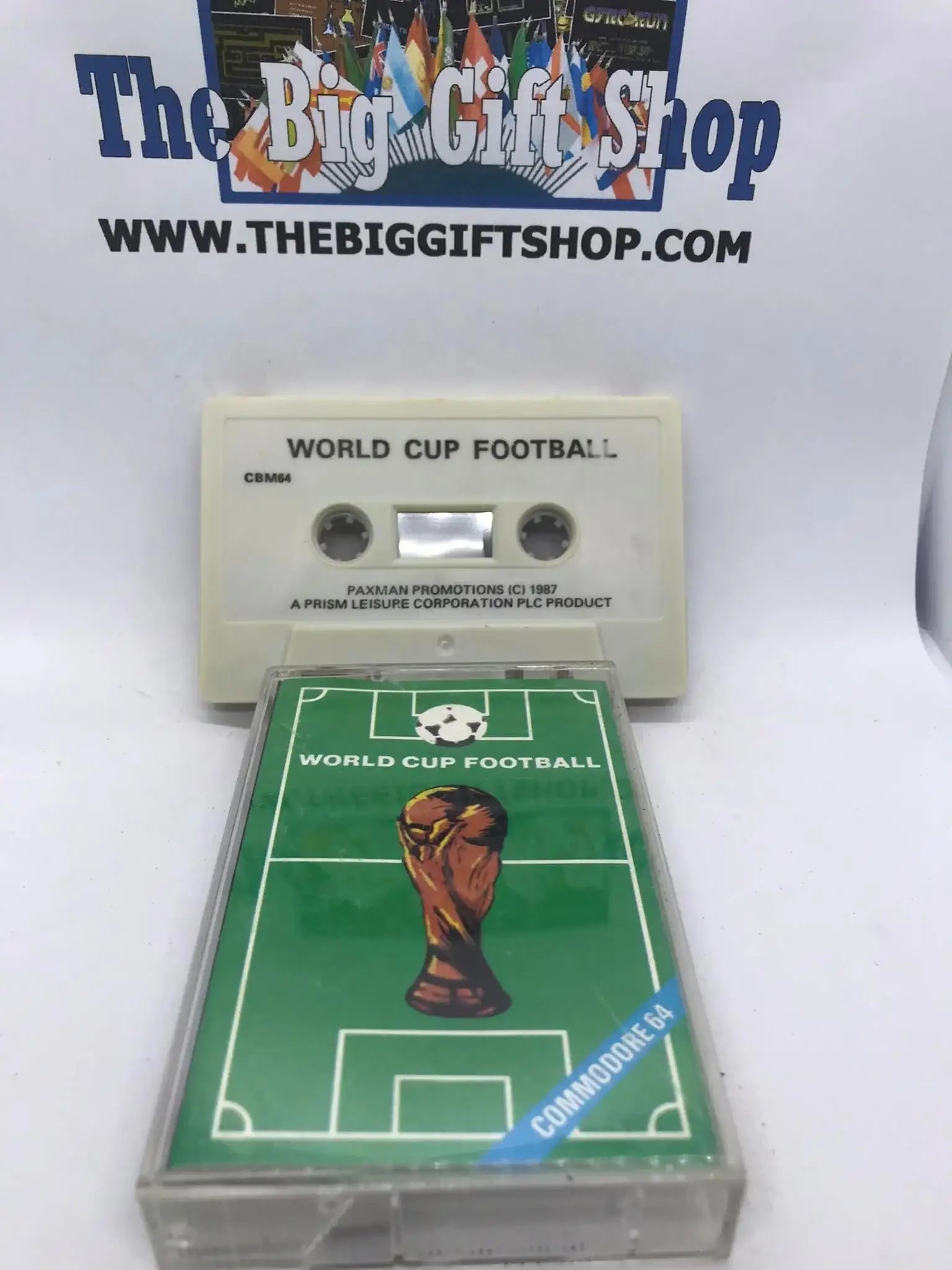World Cup Football, C64 Game, Released by Paxman Promotions / Artic, WORKING Magretro
