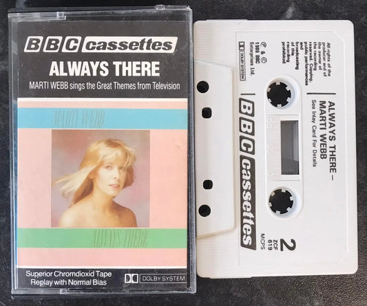 Marti Webb, Always There Album, BBC Cassettes, ZCF 619, Vintage Cassette Magretro