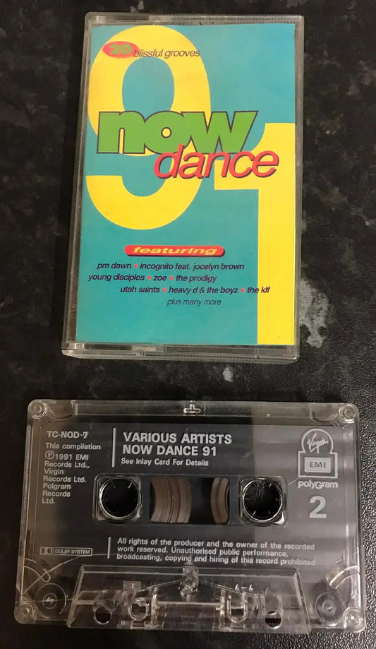 Now Dance 91 Album, Featuring Various Artists, Virgin EMI, TC NOD 7 Magretro