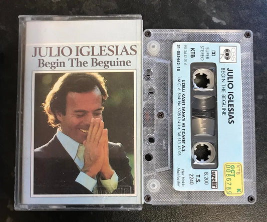 Julio Iglesias, Begin The Beguine Album, CBS, 31-085462-10, Uzelli, B.200 Magretro