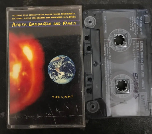 Afrika Bambaataa and family, The Light Album, TCEMC 3545, Vintage Cassette Magretro