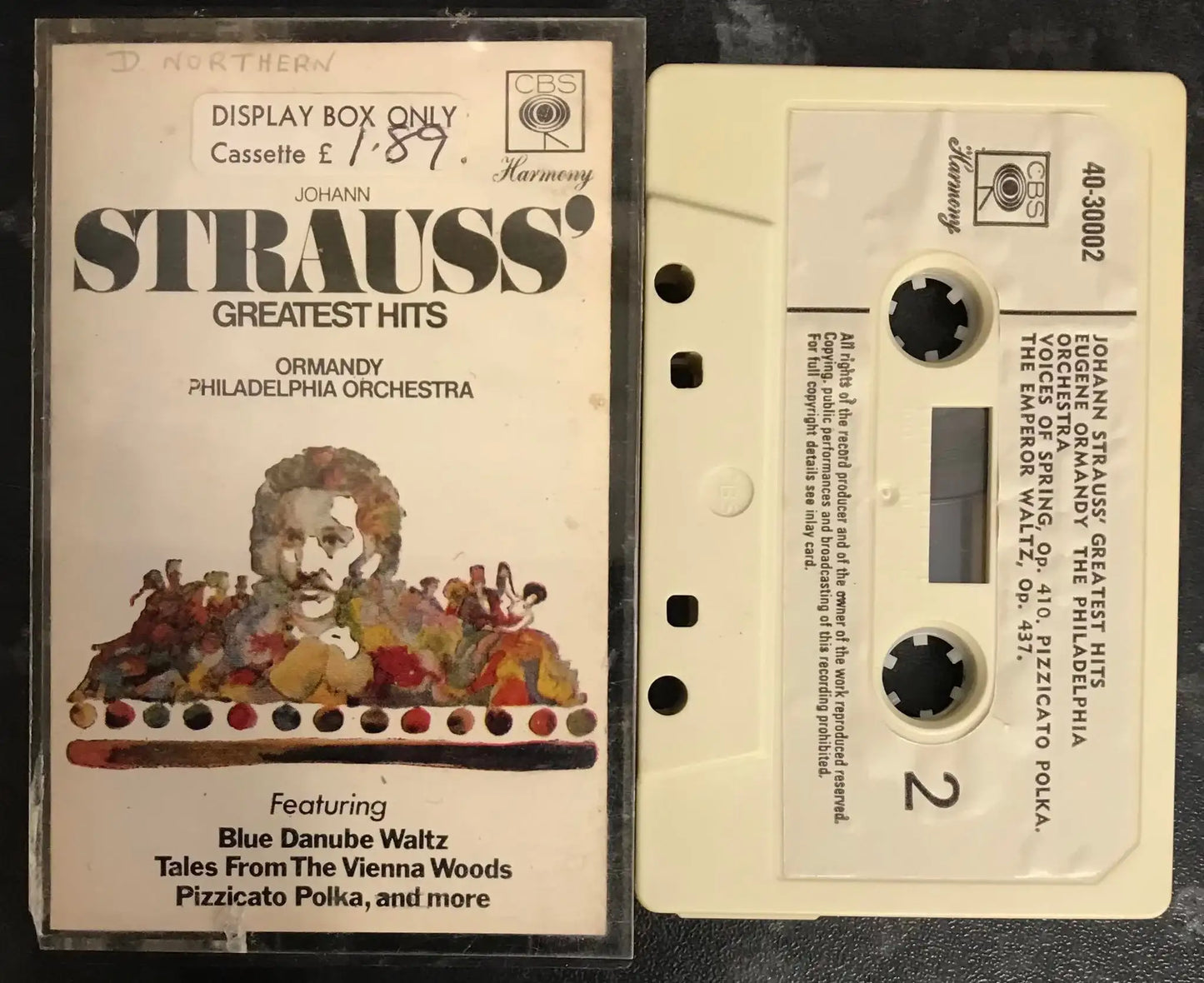 Johann Strauss' Greatest Hits, Ormandy Philadelphia Orchestra, 40-30002 Magretro