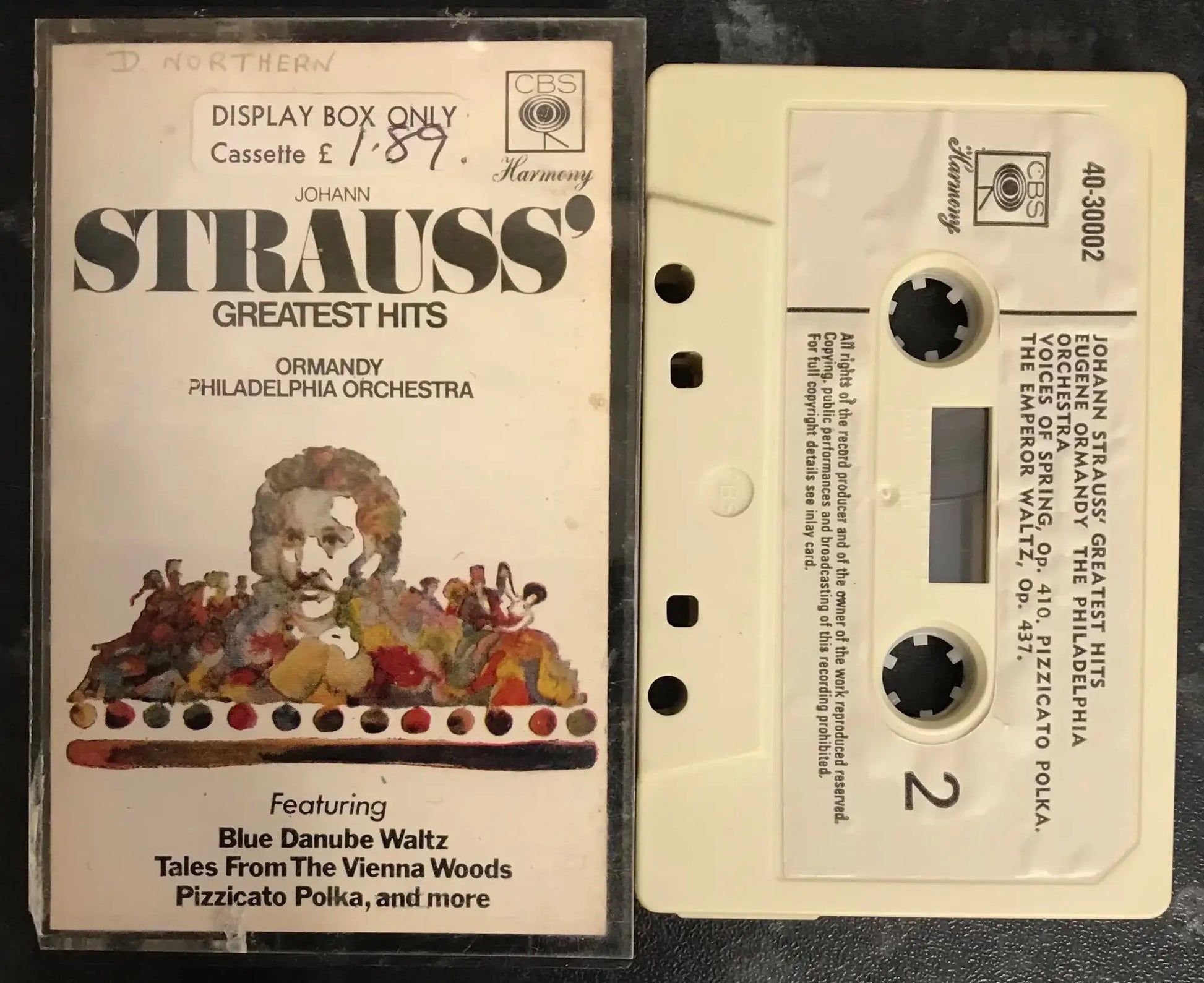 Johann Strauss' Greatest Hits, Ormandy Philadelphia Orchestra, 40-30002 Magretro