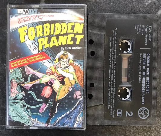 Return to The Forbidden Planet, Virgin, TCV 2631, Bob Carlton, Vintage Cassette Magretro