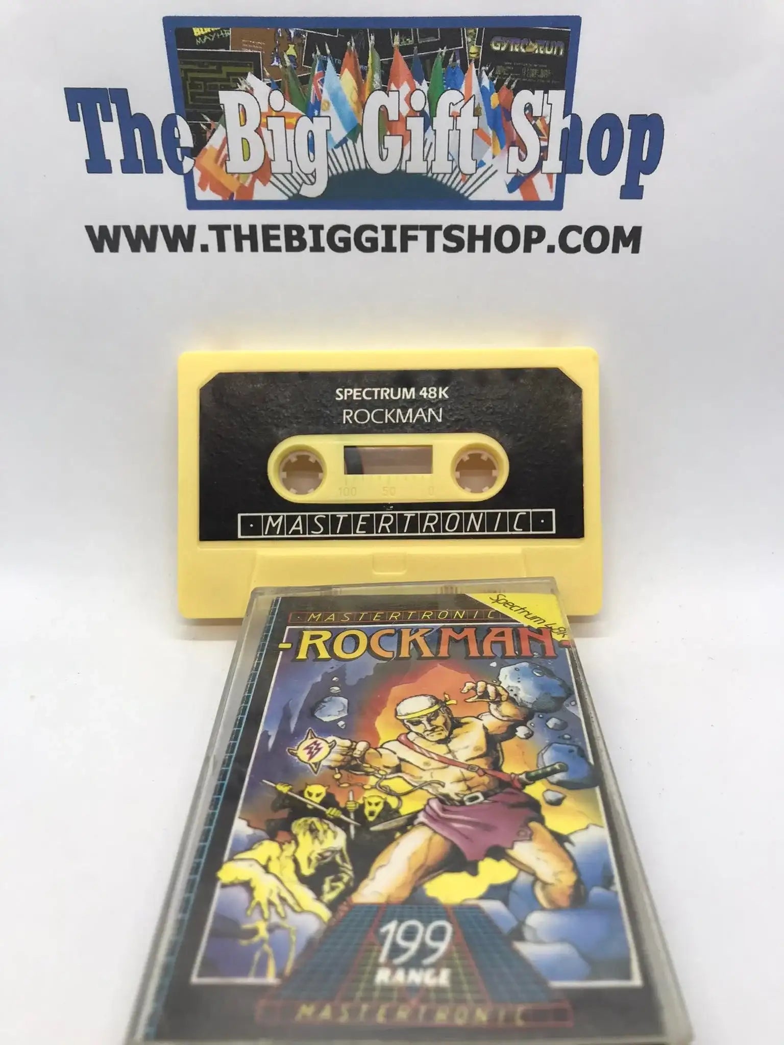 Rockman (Tested Working), ZX Spectrum, Released by Mastertronic Magretro