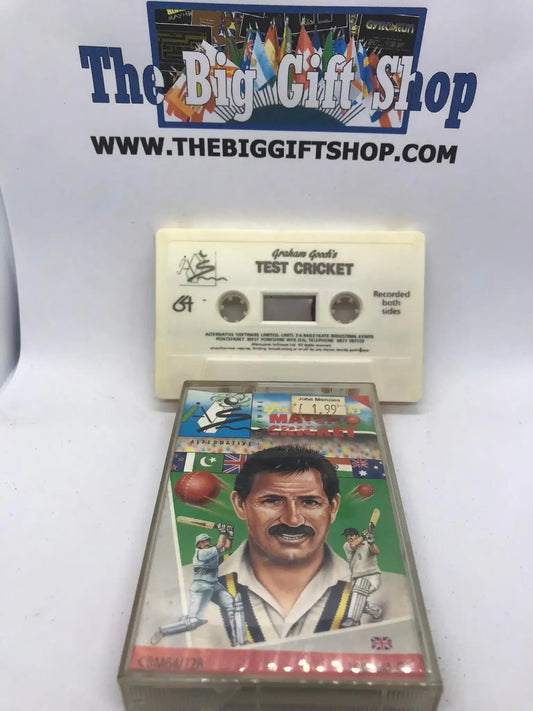 Graham Gooch's Match Cricket, C64, by Alternative Software, WORKING Magretro