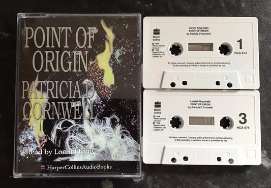Point of Original, Patricia Cornwell, HarperCollins Audio Books, HCA 574 Magretro