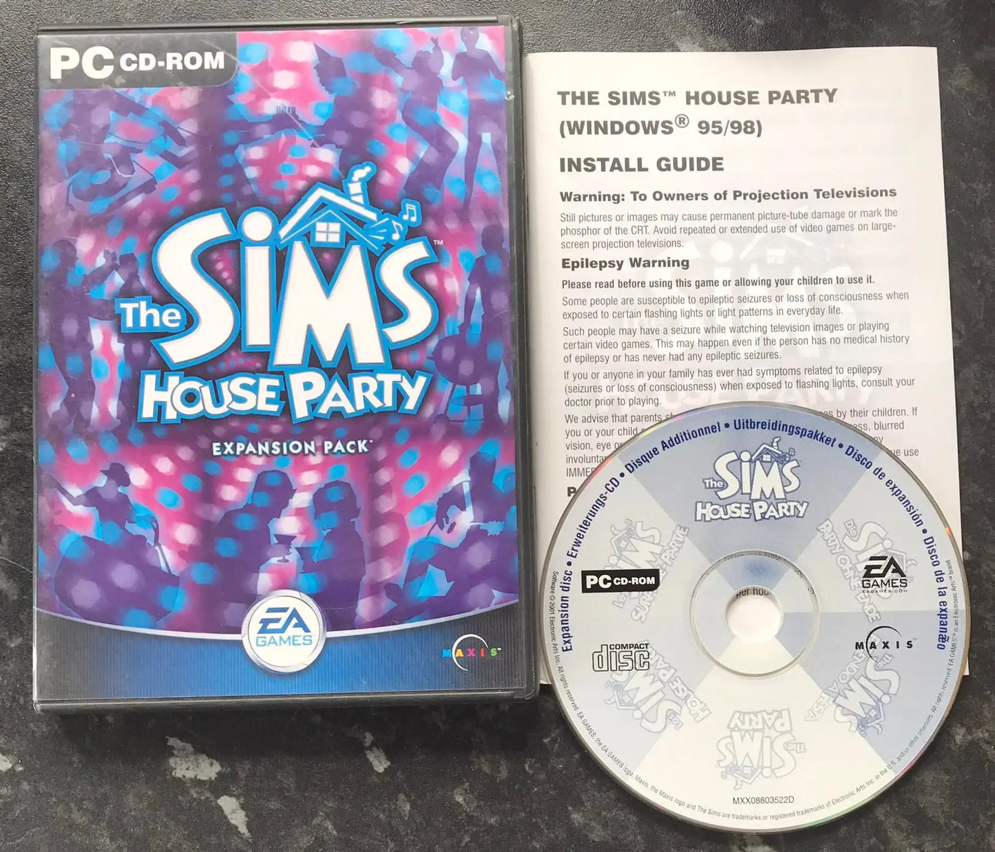The Sims House Party Expansion Pack, PC Game Magretro