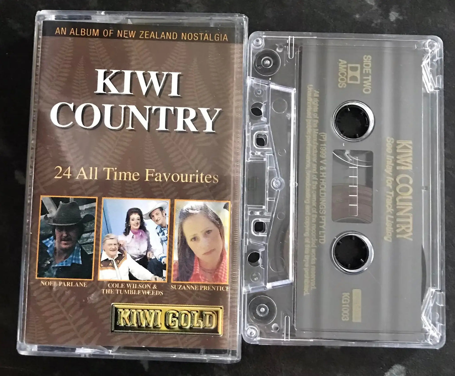 Kiwi Country Album, kg-1003, Vintage Cassette Magretro