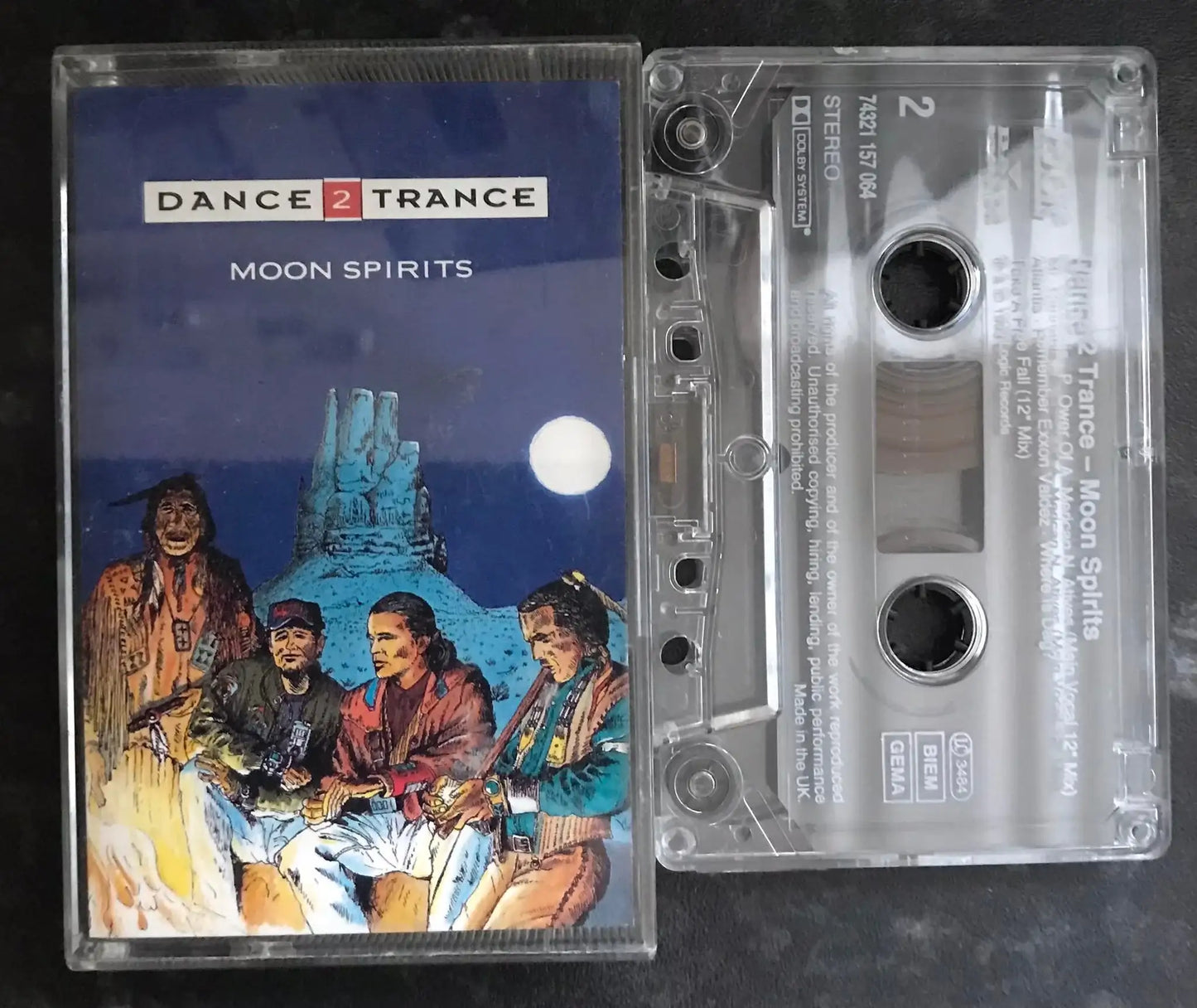 Dance2Trance, Moon Spirits Album, Logic Records, 74321 15706 4 Magretro