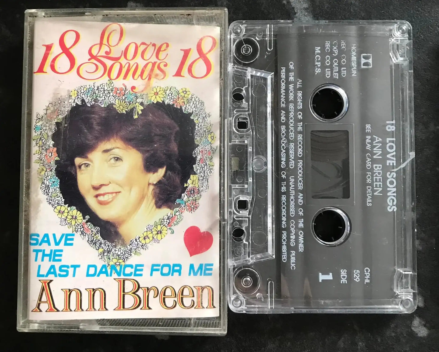Ann Breen, Save The last dance For me Album, CPHL 529, Vintage Cassette Magretro
