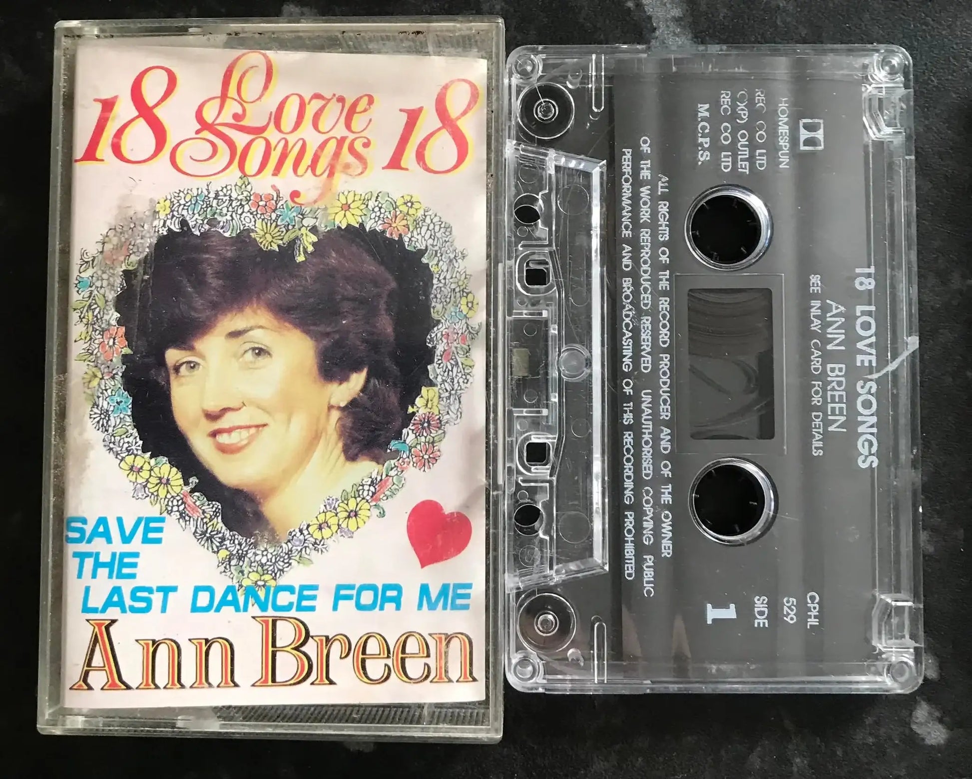 Ann Breen, Save The last dance For me Album, CPHL 529, Vintage Cassette Magretro