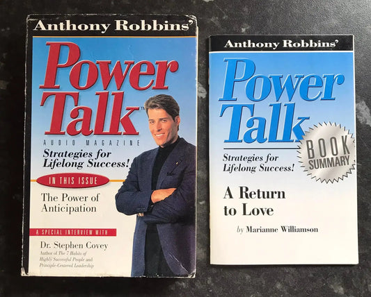 Anthony Robbins, Power Talk, The Power Of Anticipation, Double Cassette. Vol 20 Magretro