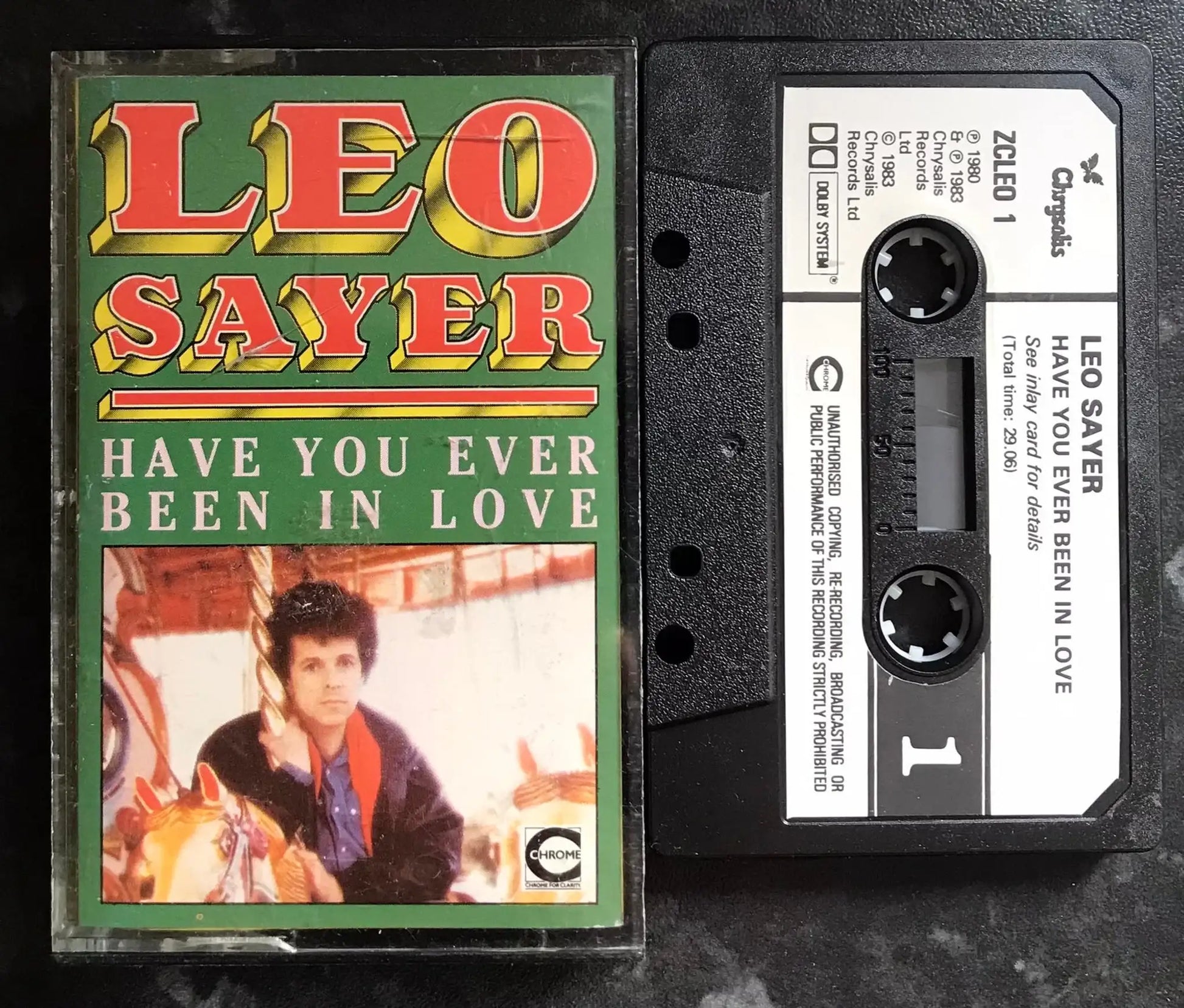 Leo Sayer, Have You Ever Been In love Album, Chrysalis, ZCLEO 1 Magretro