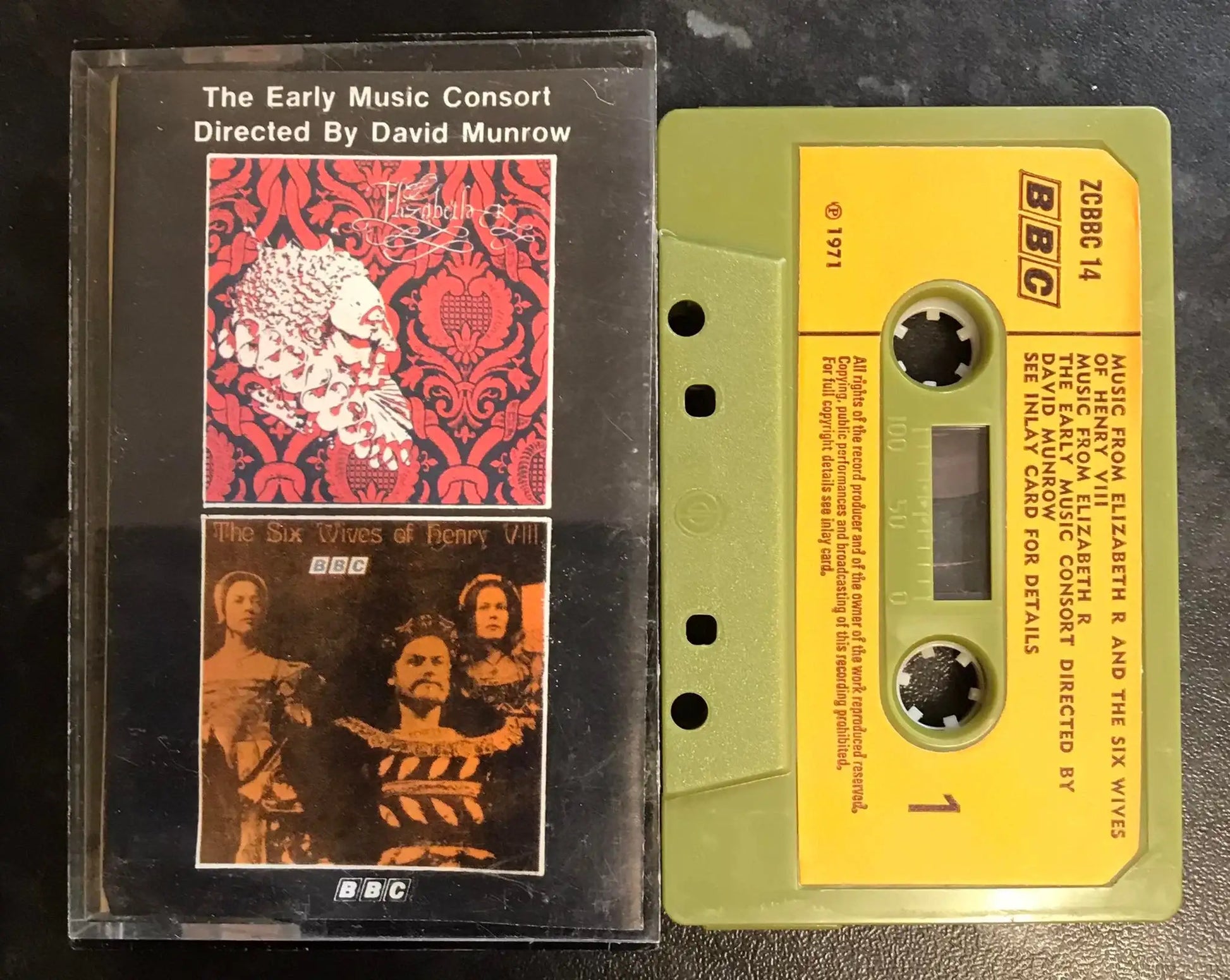 The early music consort, BBC, Elizabeth R, Six Wives of Henry VIII, ZCBBC14 Magretro