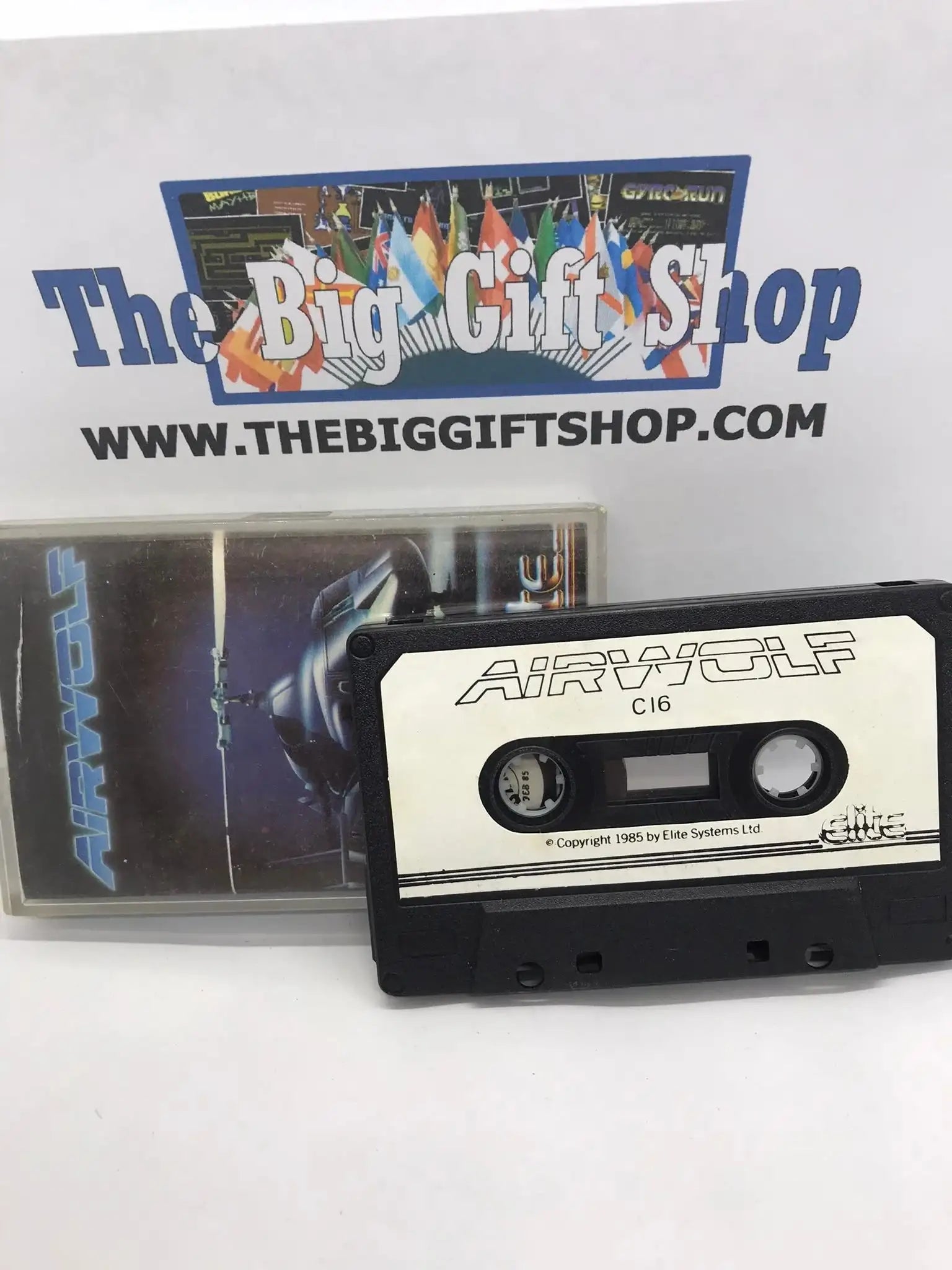 Airwolf, C16, plus/4, Released by Elite Systems Ltd Magretro