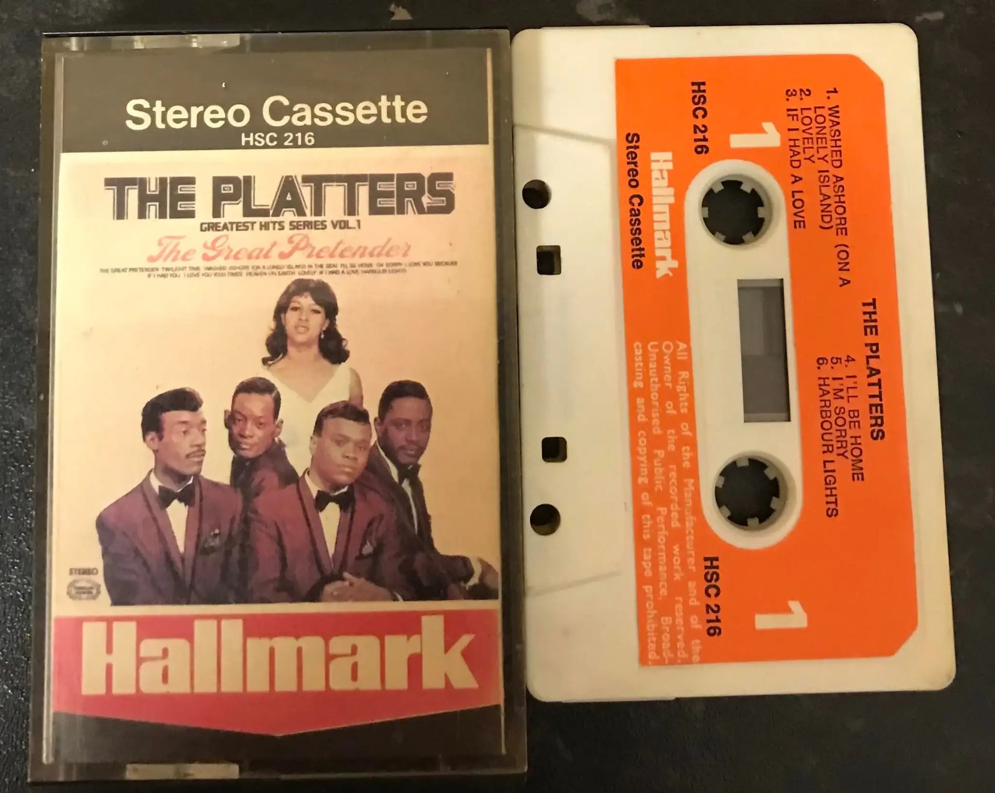 The Platters, Greatest Hits Vol 1, The Great PretenderAlbum, HSC 216 Magretro
