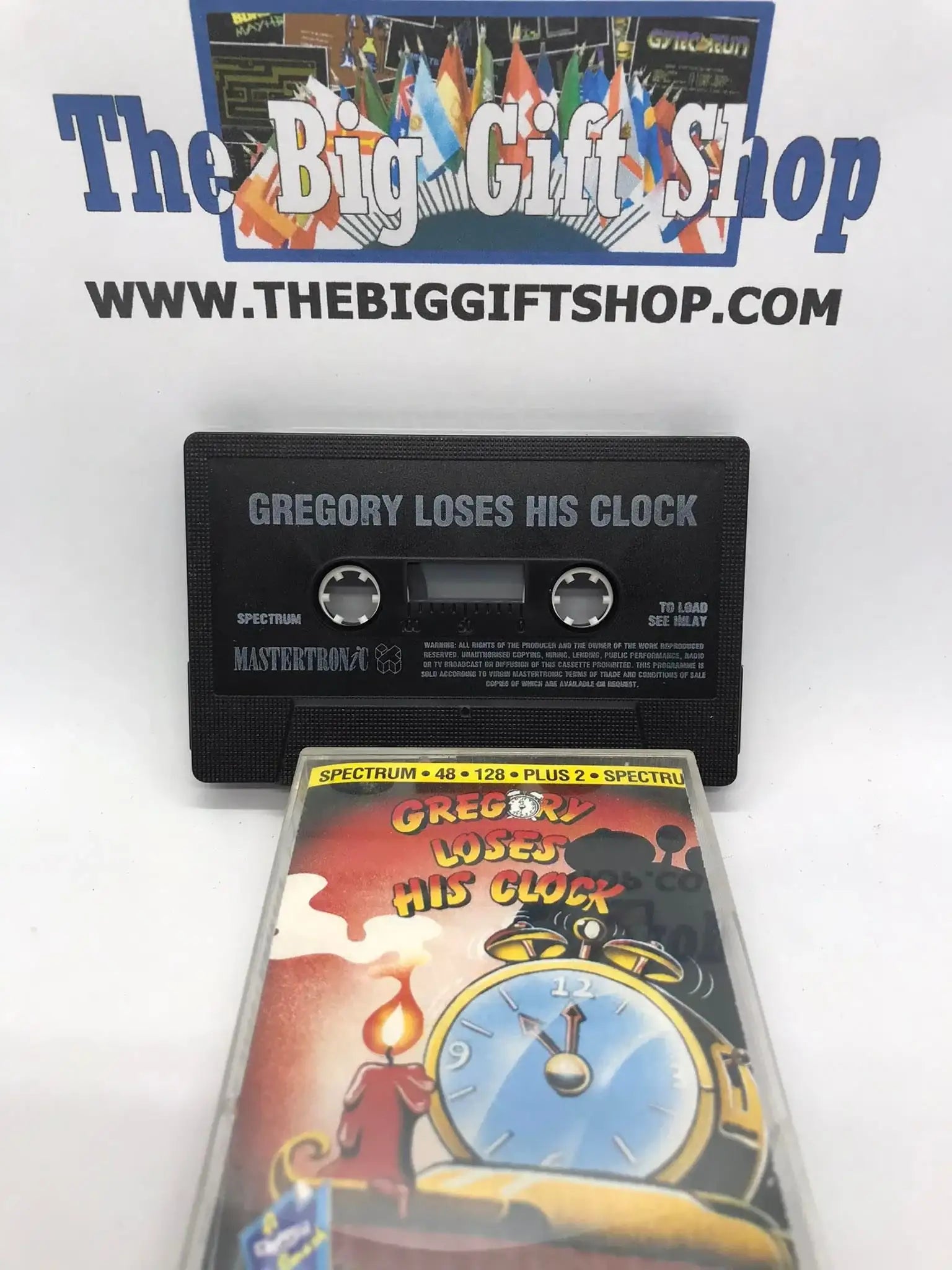 Gregory Loses His Clock (Tested Working), ZX Spectrum, Mastertronic Magretro