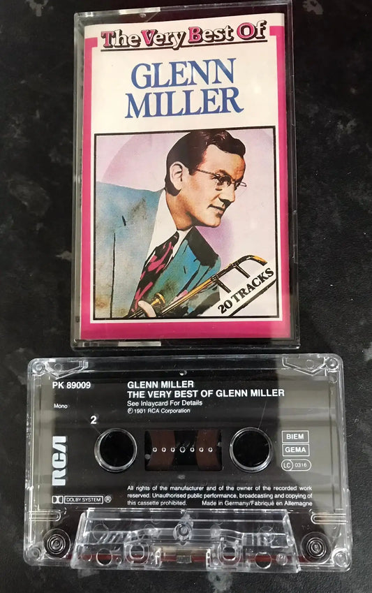 The Very Best Of Glenn Miller Album, RCA, PK 89009, Vintage Cassette Magretro