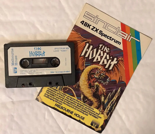 The Hobbit, ZX Spectrum game by Melbourne House, No Box Magretro