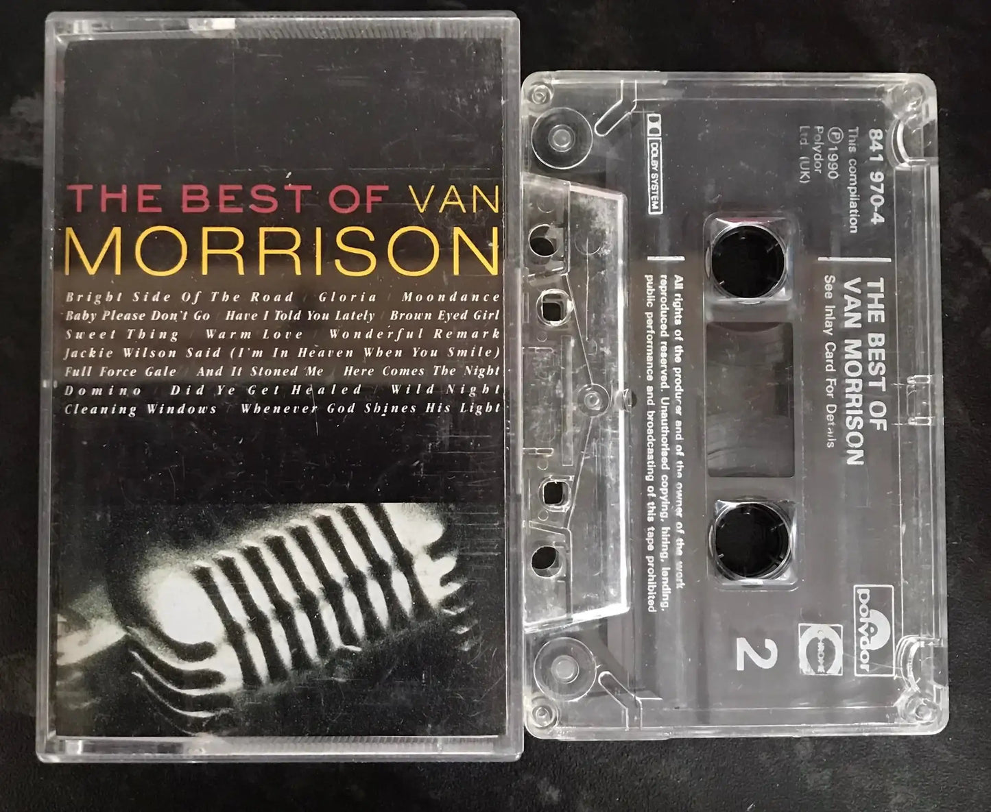 The Best of Van Morrison Album, Polydor, 841 970-4, Vintage Cassette Magretro