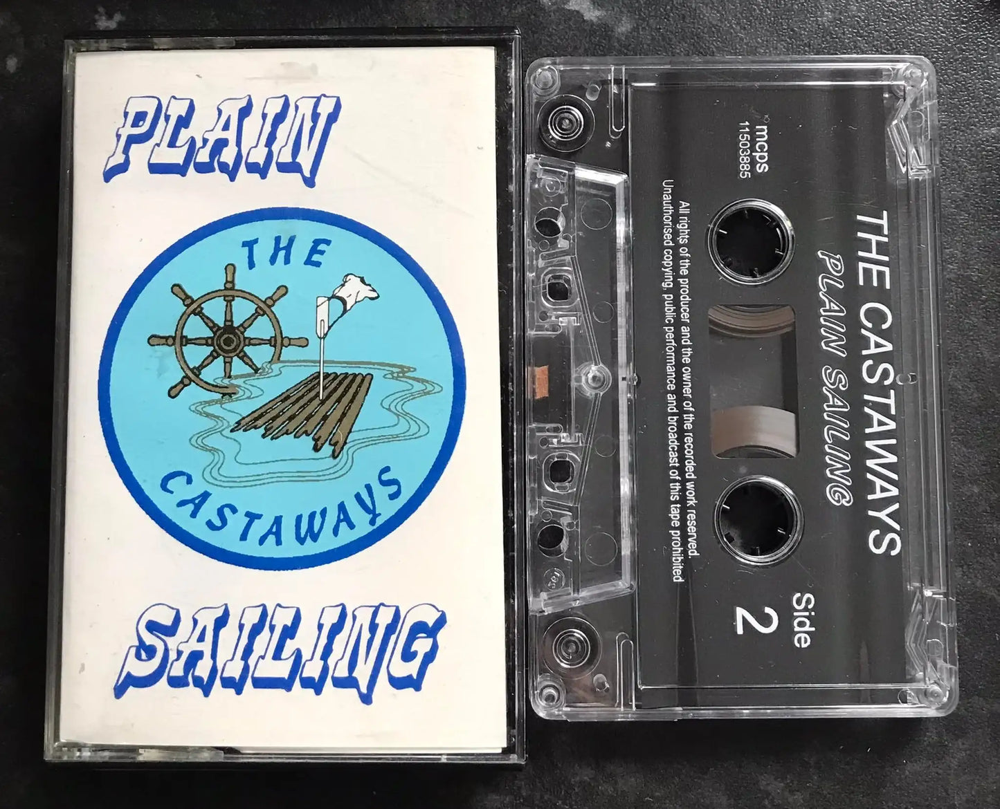 The Castaways, Plain Sailing Album , Vintage Cassette Magretro