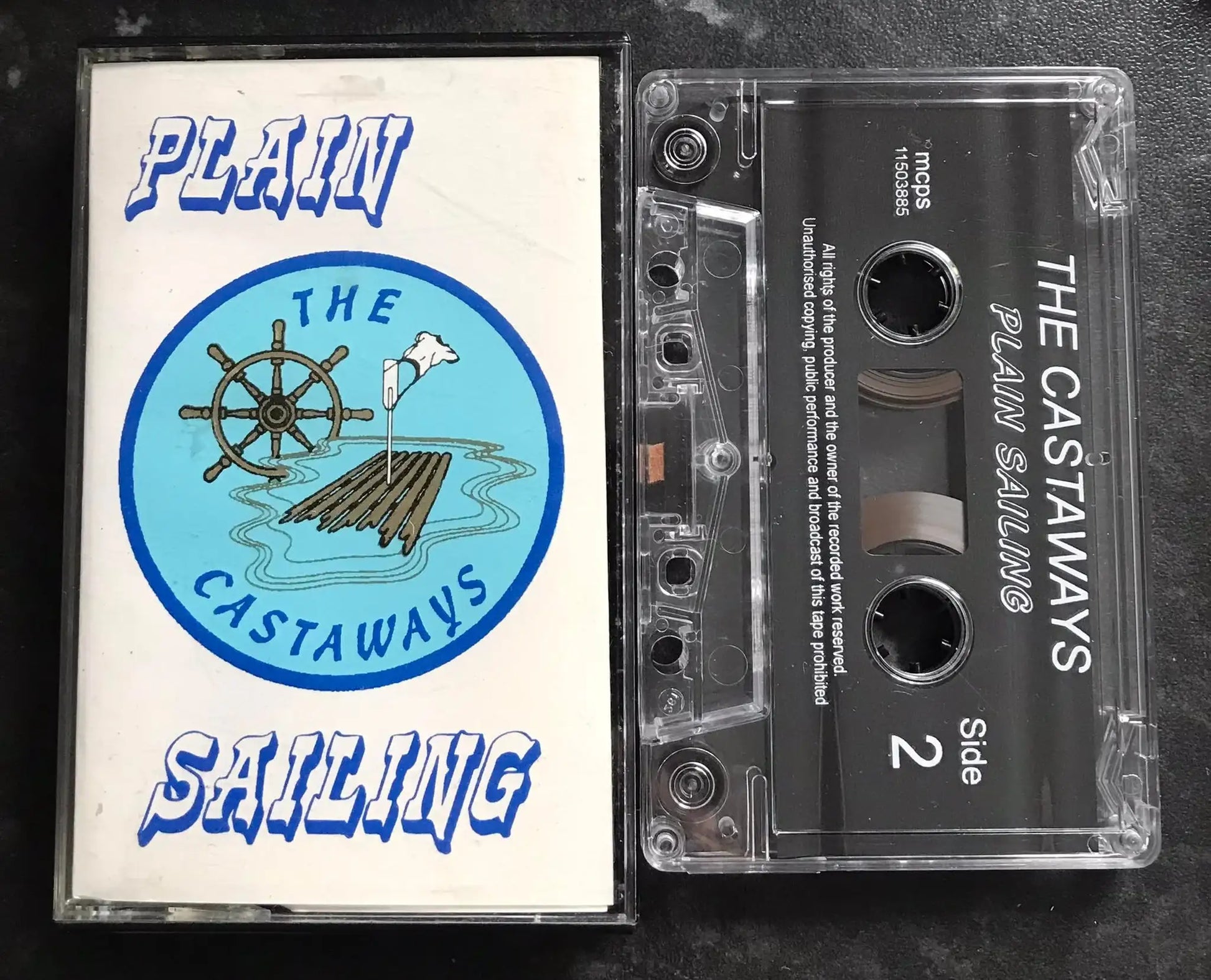 The Castaways, Plain Sailing Album , Vintage Cassette Magretro
