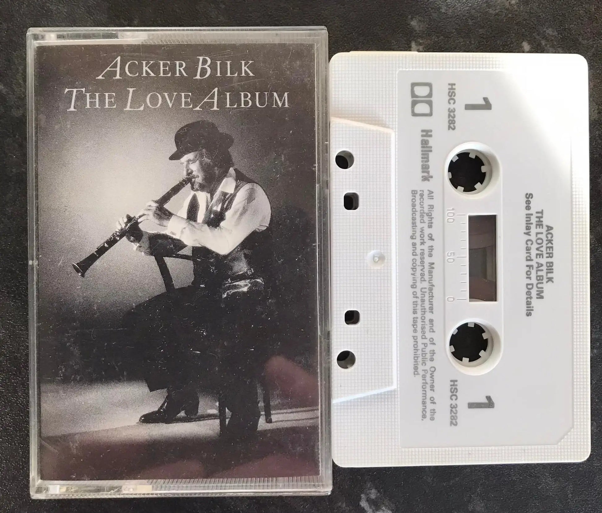 The Love Album, Acker Bilk, HALLMARK, HSC 3282, Vintage Cassette Magretro