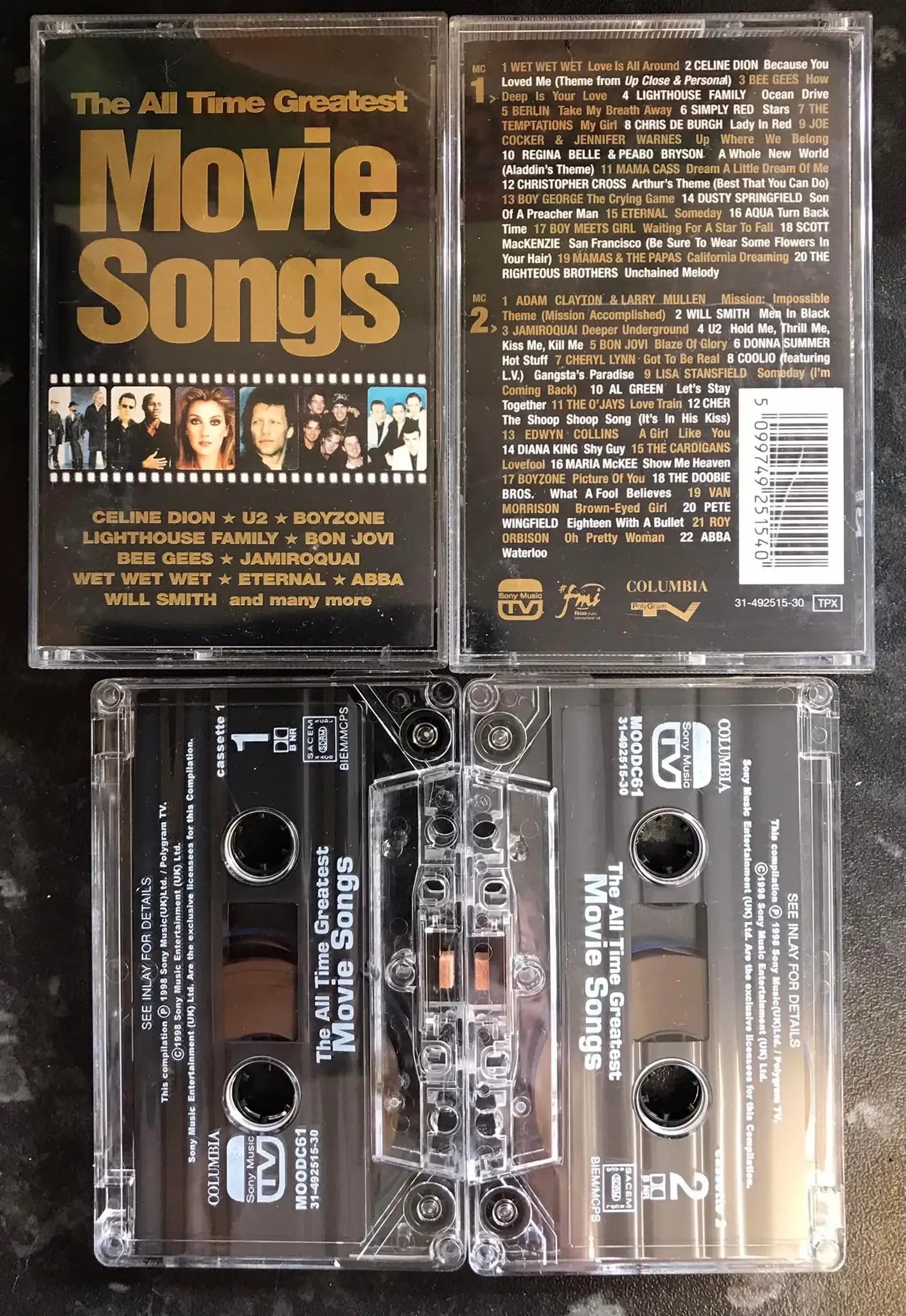 The All Time Greatest Movie Songs Double Album, Columbia, MOODC61 Magretro