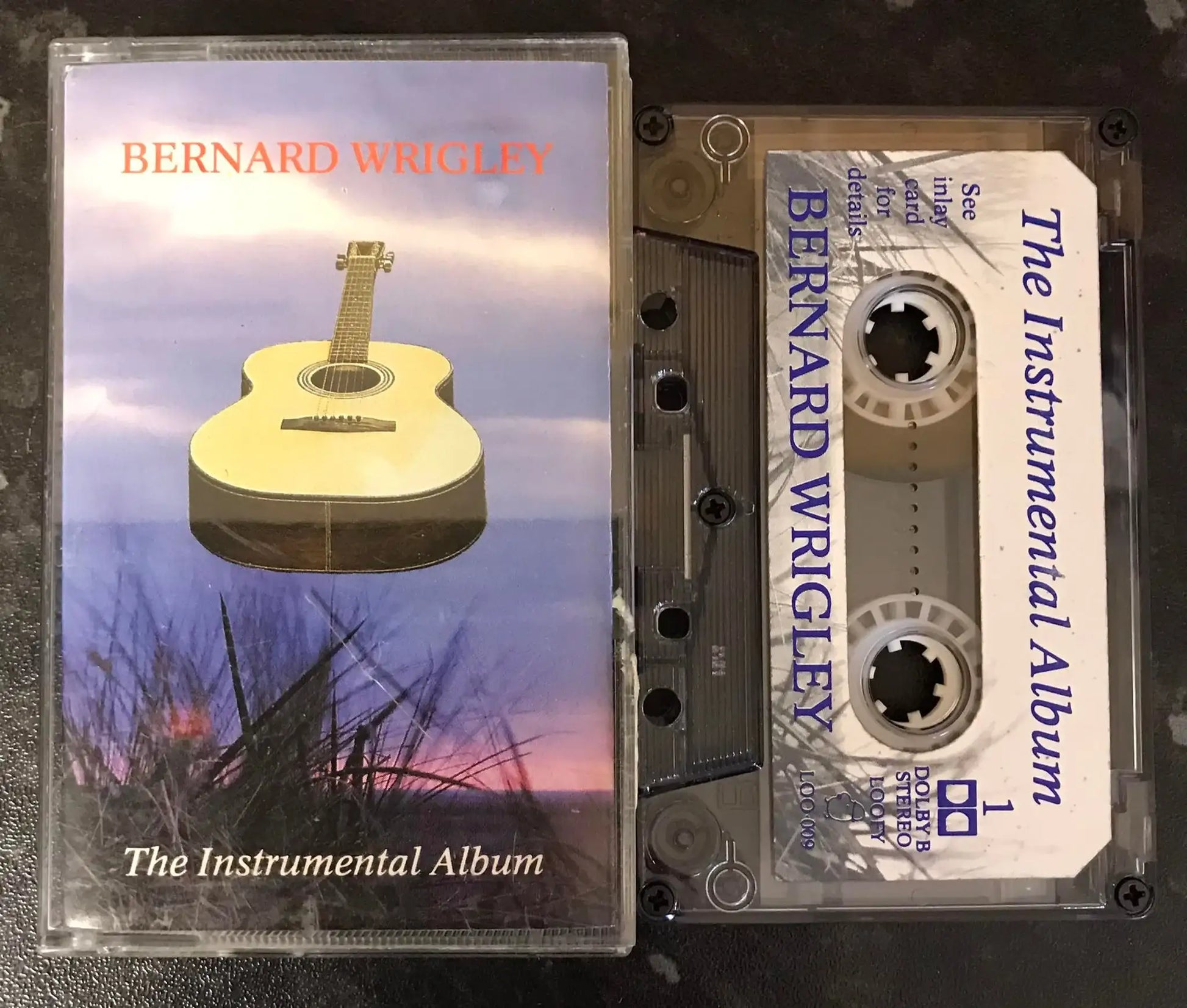 Bernard Wrigley, The Instrumental Album, Loofy, LOO-009, Vintage Cassette Magretro