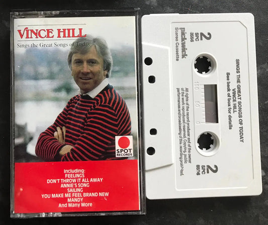 Vince Hill Sings The Great Songs of Today Album, spc 8556, Vintage Cassette Magretro