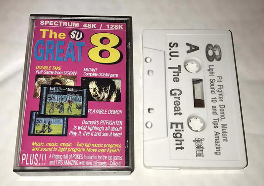 Sinclair User Tape, The Great 8 (11) October 91- Zx Spectrum Magretro
