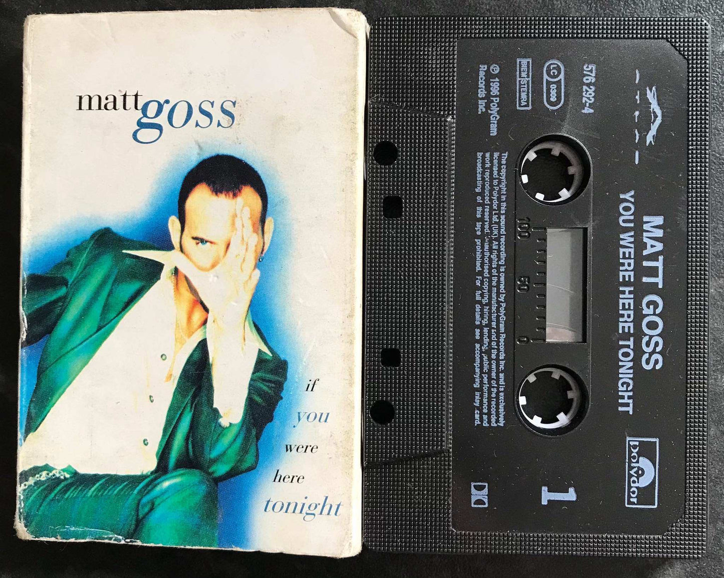 Matt Goss, If You Were Here Tonight Single, Polydor, Atlas, 576 292-4 Magretro
