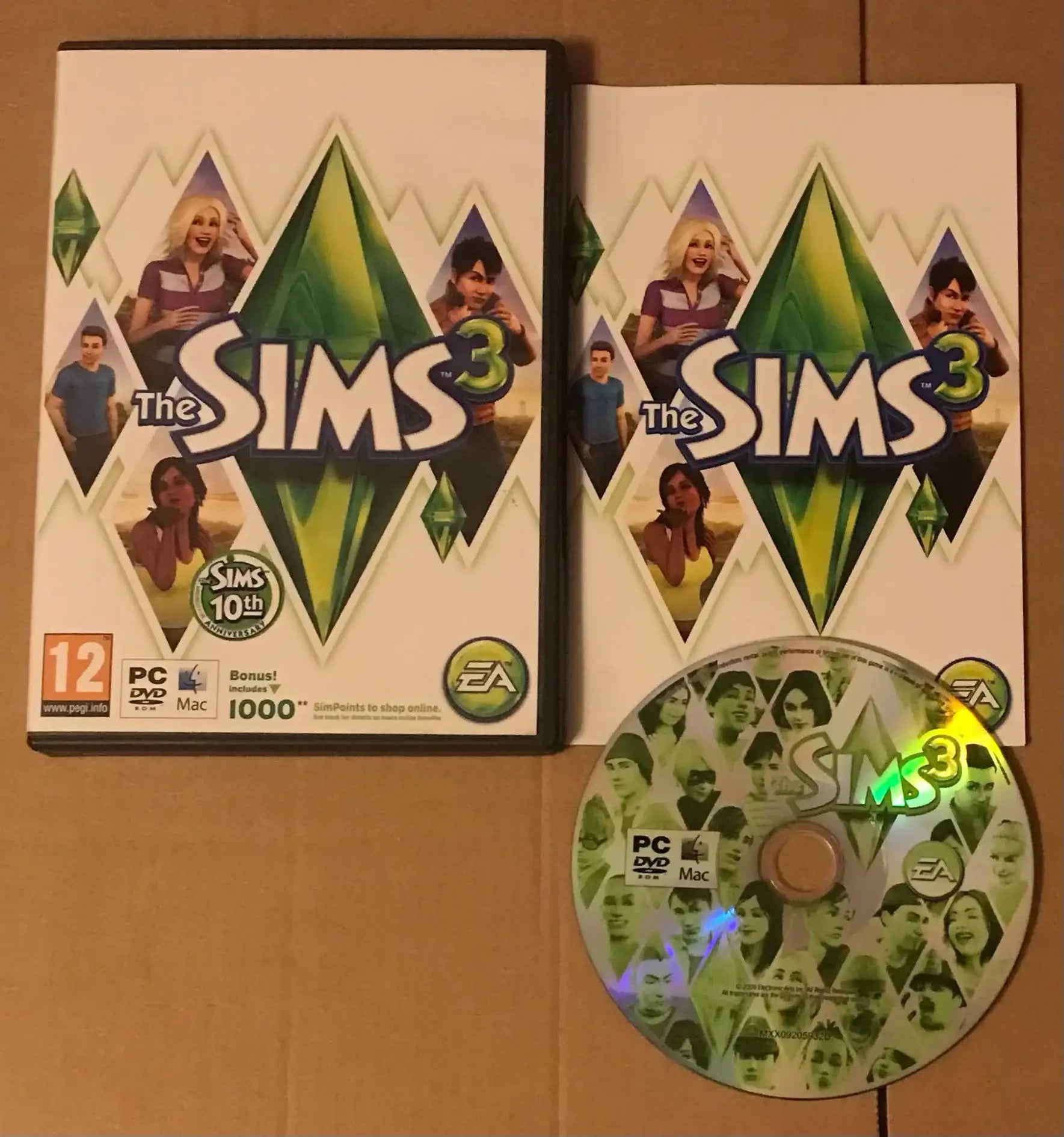 THE SIMS 3 - 10th Anniversary Edition - PC GAME DVD rom / MAC Magretro