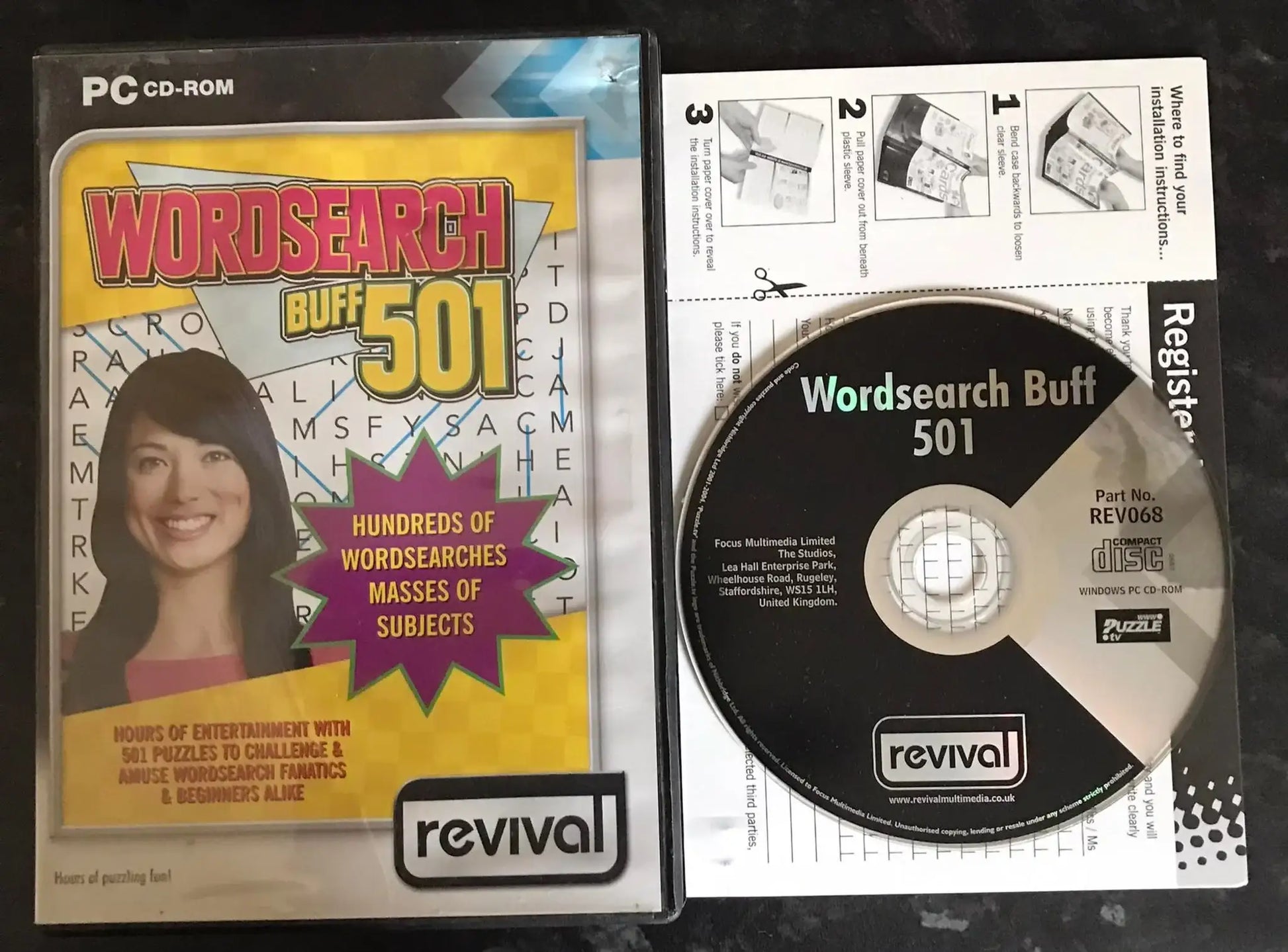 WordSearch Buff 501, PC Game Magretro