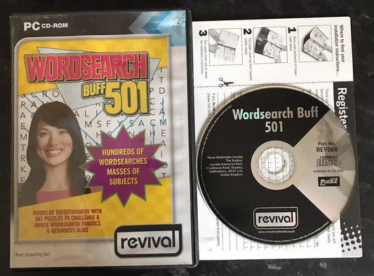 WordSearch Buff 501, PC Game Magretro