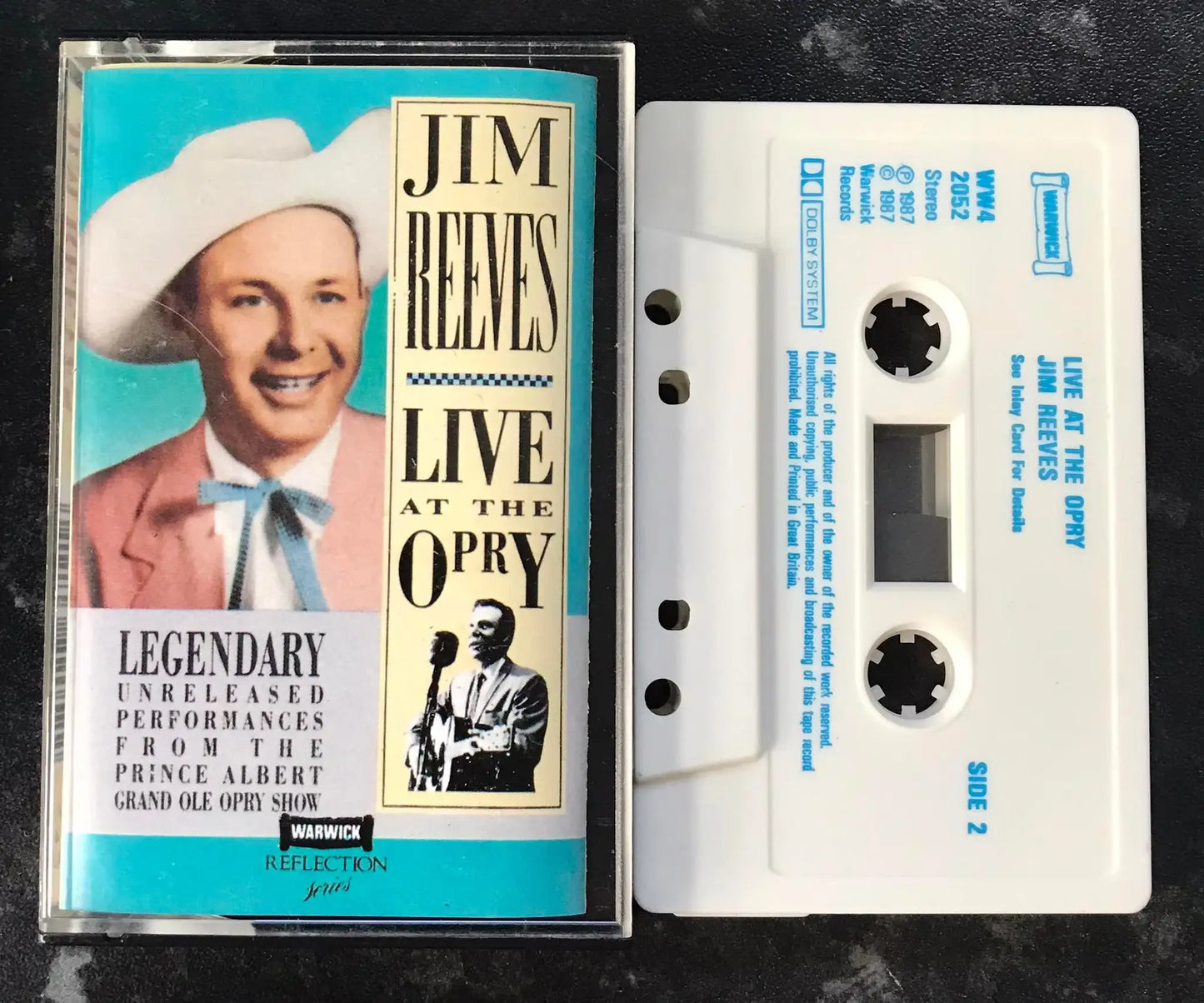 Jim Reeves, Live At The Opry Album, Warwick Records, WW 2052 4 Magretro