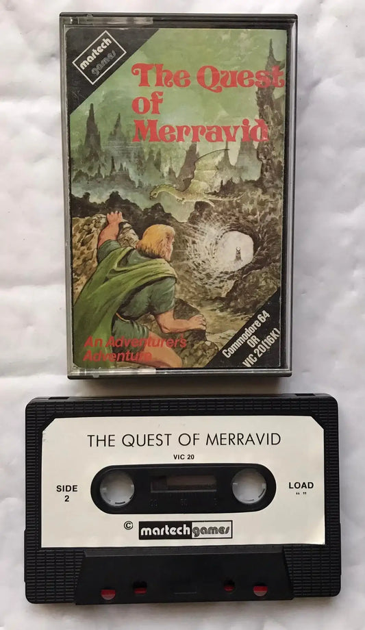 The Quest Of Merravid, C64 game (WORKING) by Martech also for VIC 20 Magretro