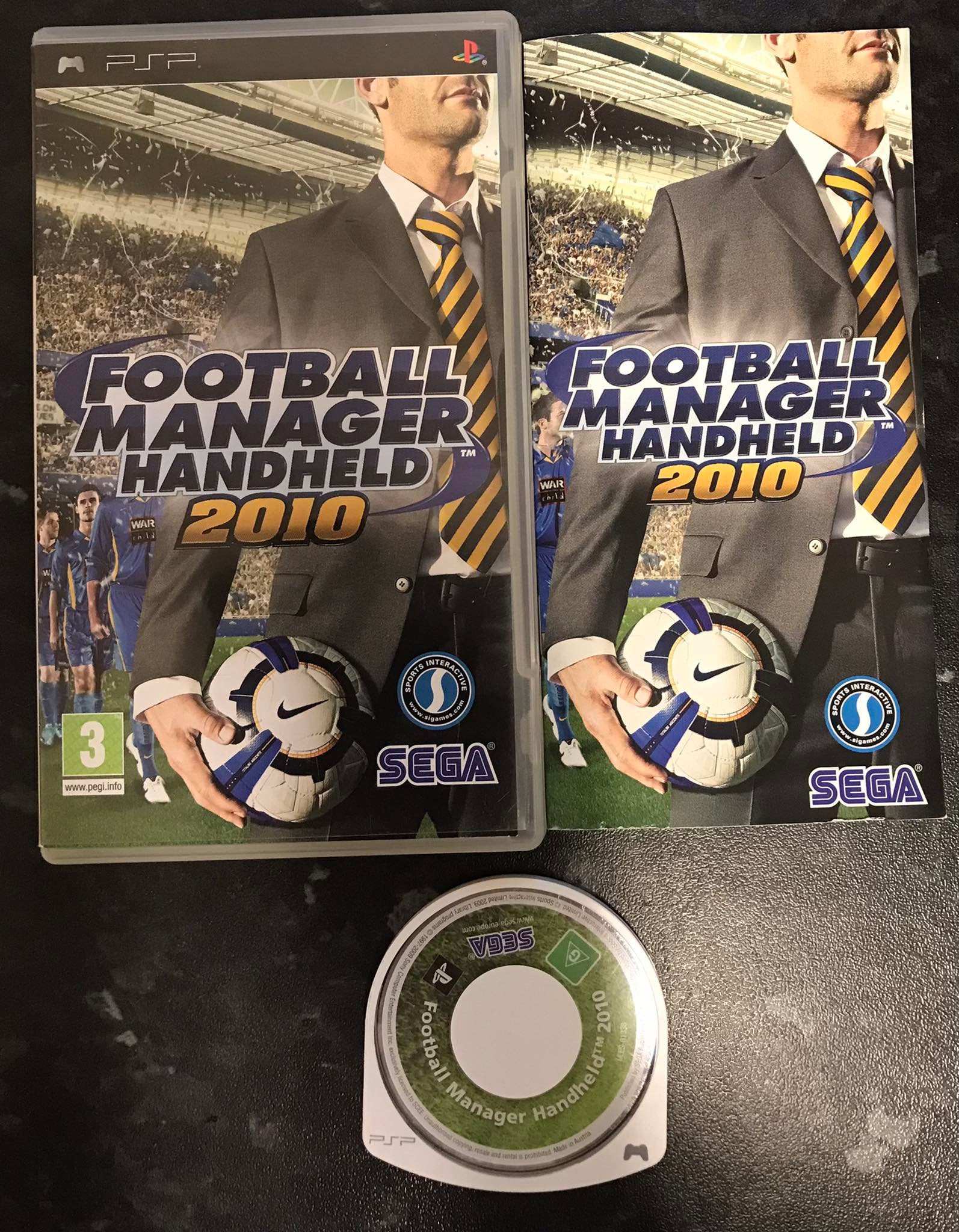 Football manager handheld 2010, PSP Game Boxed Magretro