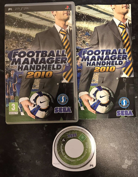 Football manager handheld 2010, PSP Game Boxed Magretro