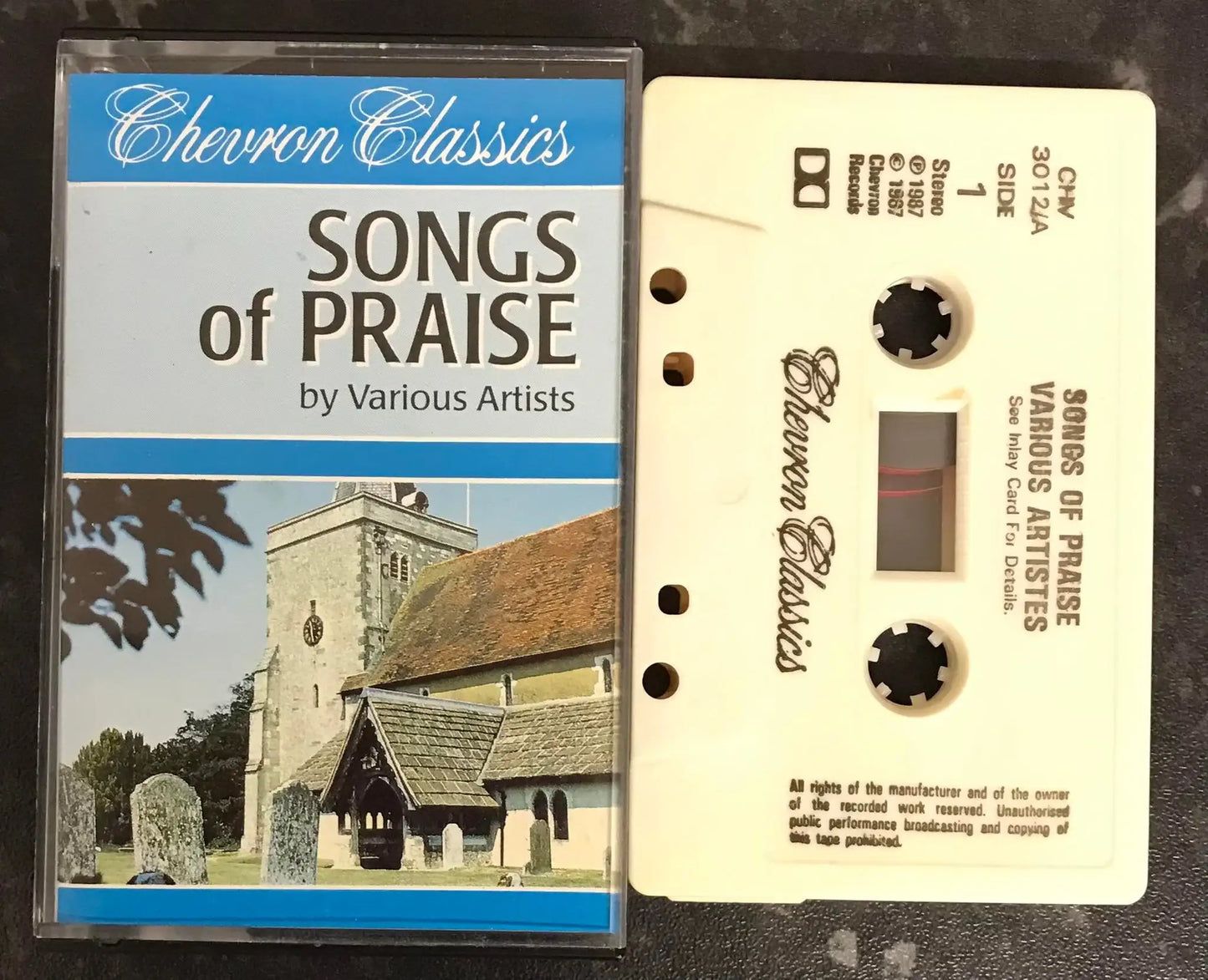 Songs Of Praise Album, Casssette ONE, Chevron Classics, CHV 3012A Magretro