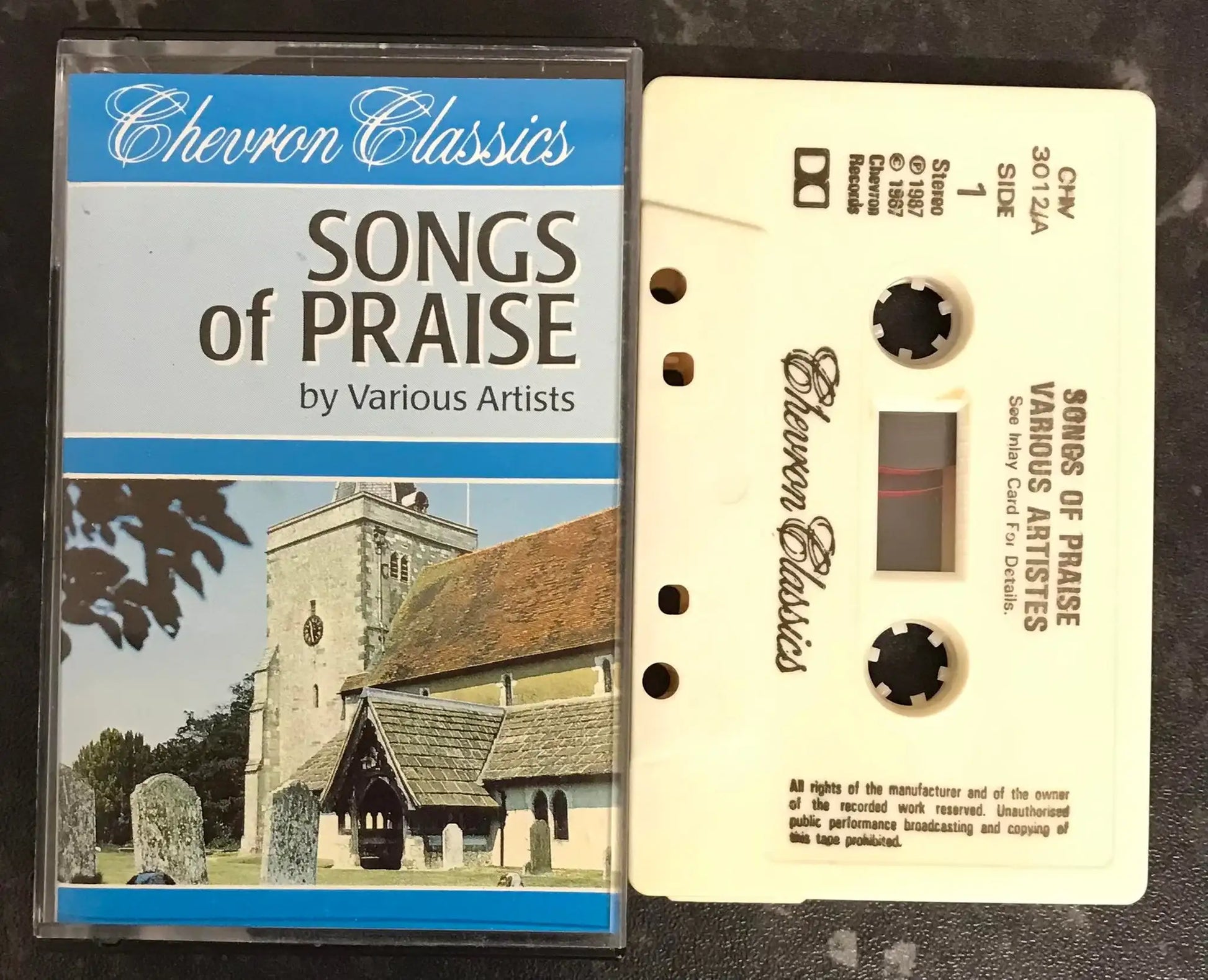 Songs Of Praise Album, Casssette ONE, Chevron Classics, CHV 3012A Magretro