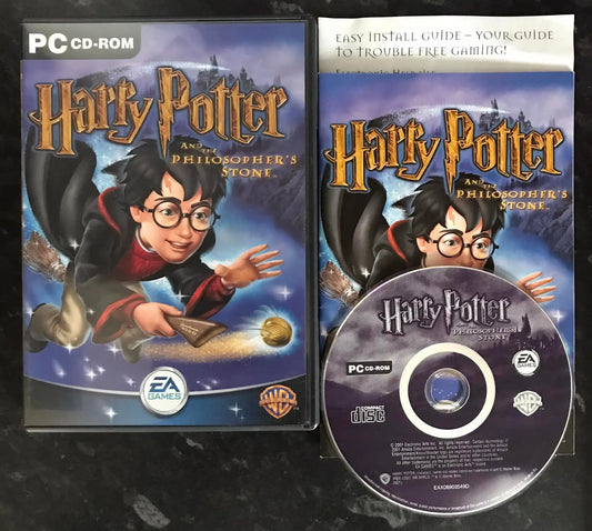 Harry Potter And The Philosopher's Stone, UK, Pal, PC Game Magretro