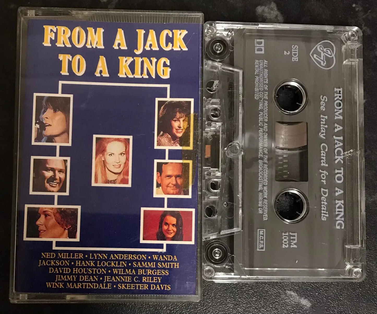 16 Golden Country Classics, From A Jack to a King, JT Label,JTM 1002 Magretro