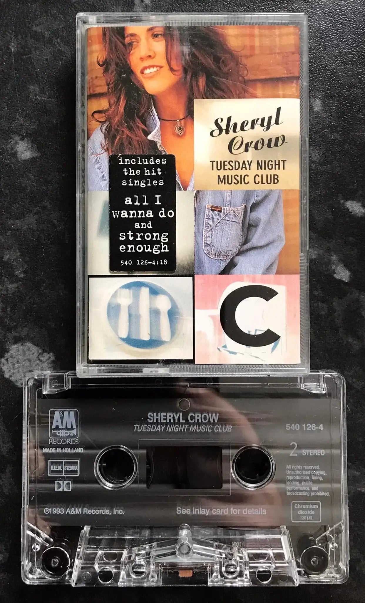 Sheryl Crow, Tuesday Night Music Club, Vintage Cassette Magretro