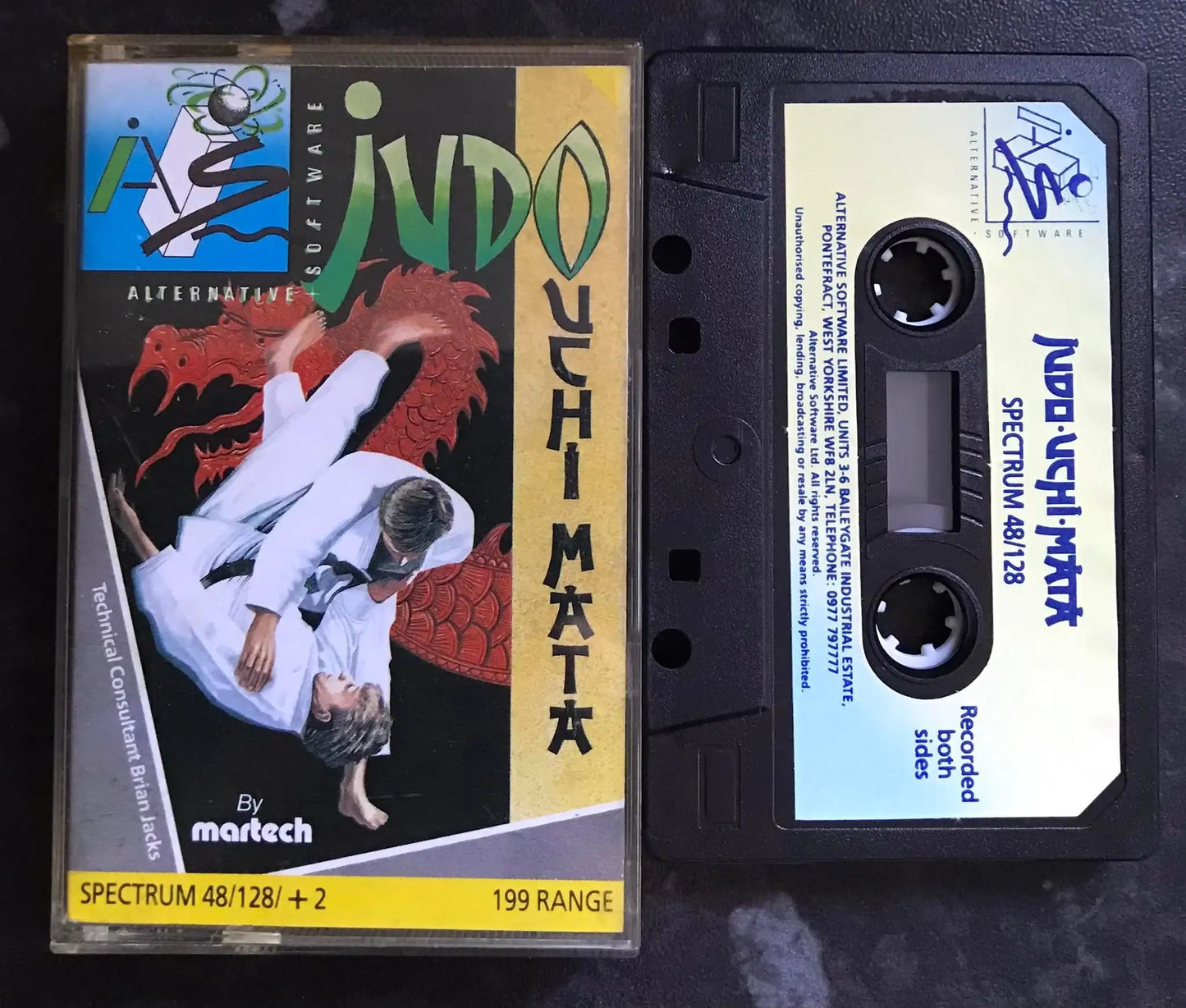 Judo Uchi Mata by Alternative Software, ZX Spectrum Game Magretro
